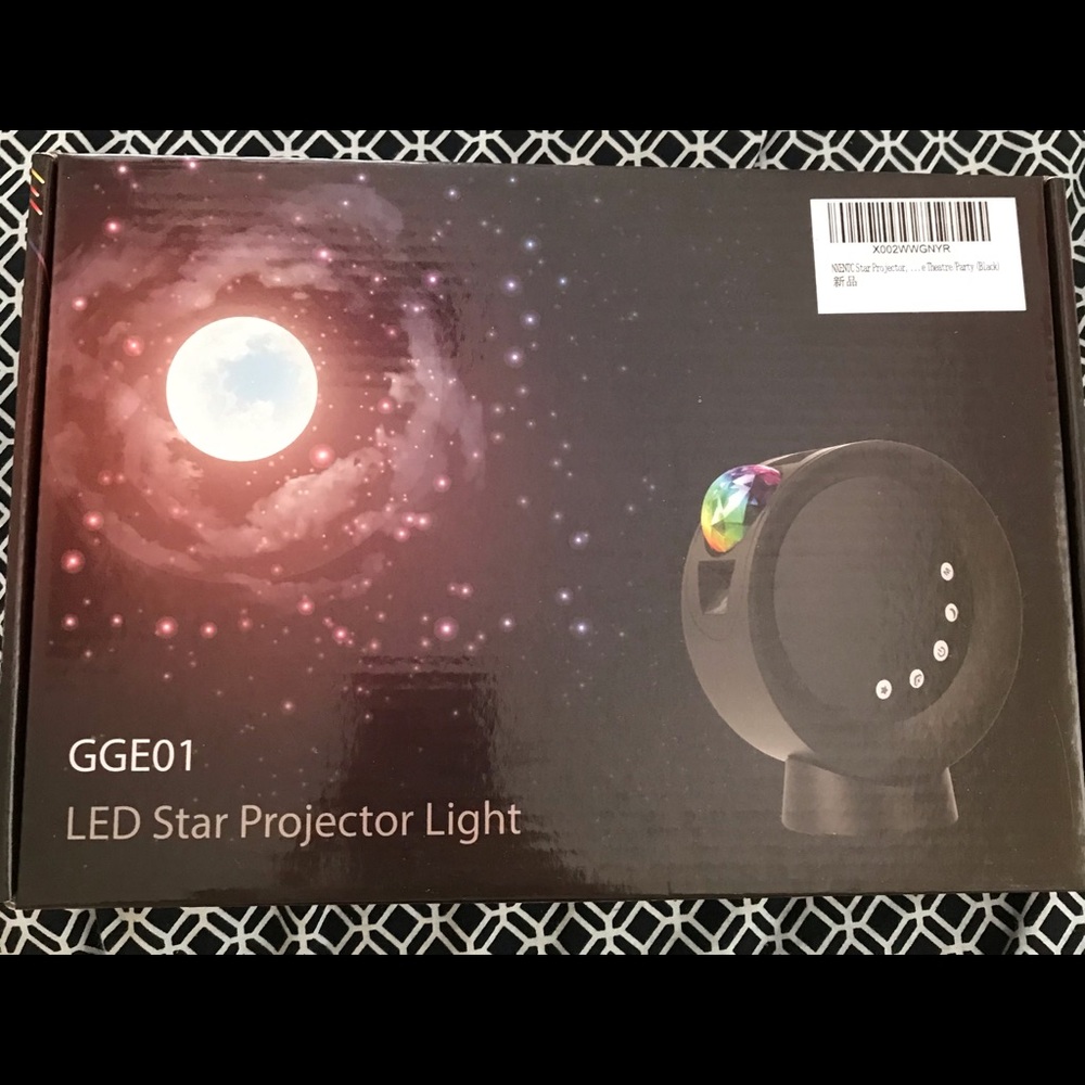 LED star projector light